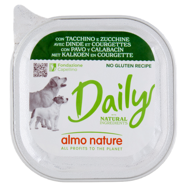 almo nature Daily con Tacchino e Zucchine 100 g