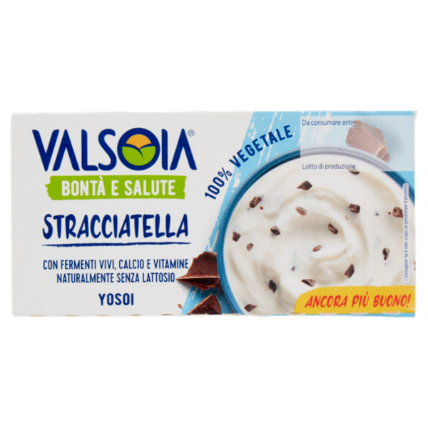 Valsoia Bontà e Salute Yosoi Stracciatella 2 x 125 g