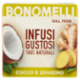 Bonomelli Infusi Gustosi 100% Naturali Cocco e Zenzero 10 filtri 20 g