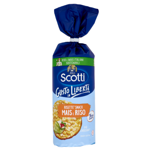 Riso Scotti Risette Snack Mais e Riso 150 g