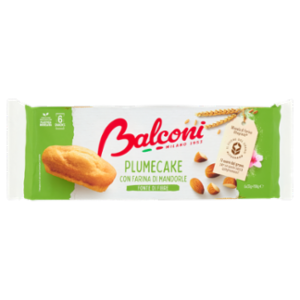 Balconi Plumecake Con Farina Di Mandorle 6 x 33 g