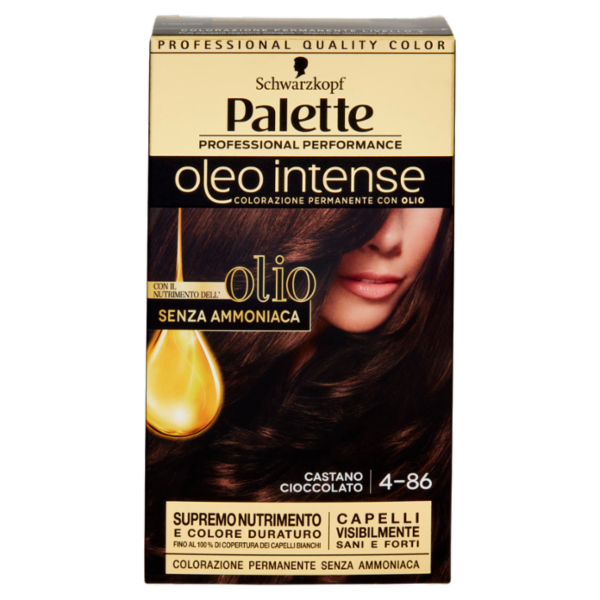 Palette oleo intense Castano Cioccolato 4-86