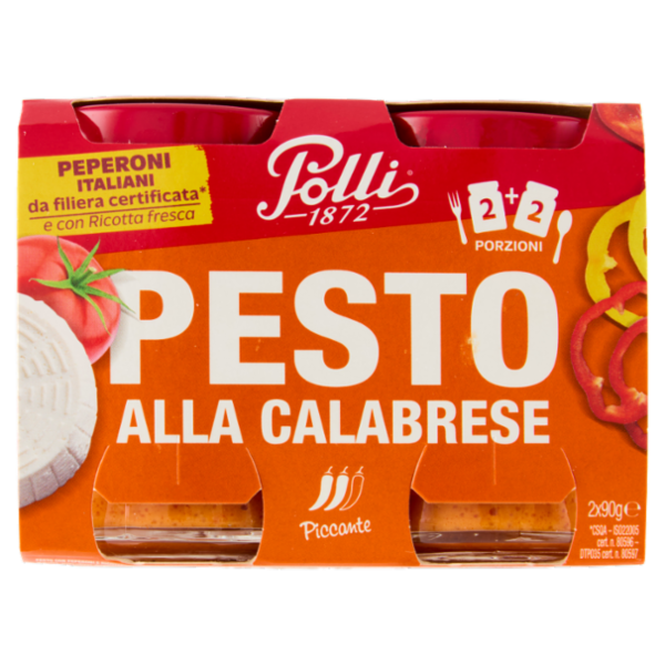 Polli Pesto alla Calabrese 2 x 90 g