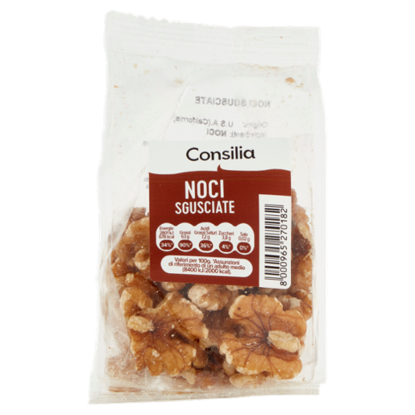 Consilia Frutta Secca Noci Sgusciate 70 g
