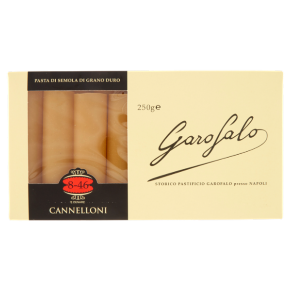 Garofalo Cannelloni 8-46 Pasta di Semola di Grano Duro 250 g