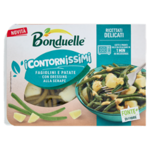 Bonduelle i Contornissimi Ricettati Delicati Fagioli e Patate Con Dressing Alla Senape 200 g