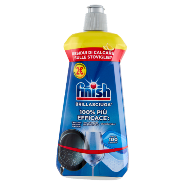 Finish Brillasciuga Lemon brillantante lavastoviglie 500 ml