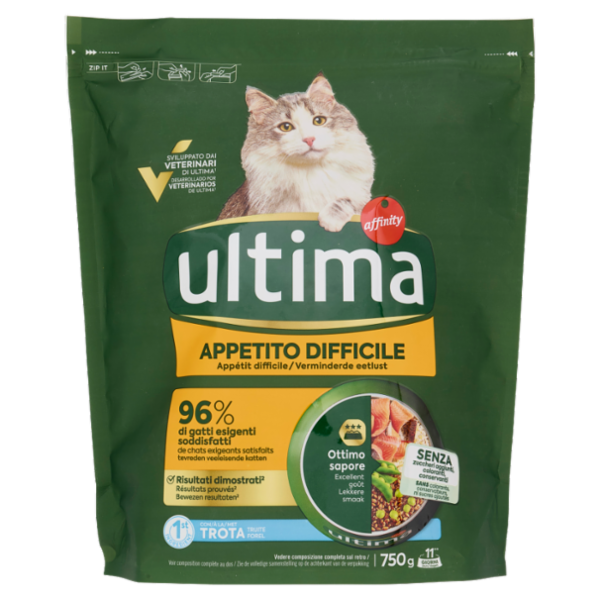 ultima Cat Appetito Difficile con Trota 750 g