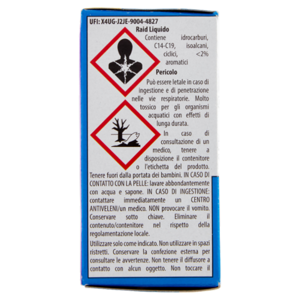 Raid Liquido Elettrico Ricarica, 60 Notti, Lavanda, 36ml