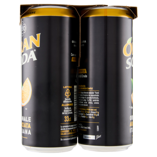 Oransoda 4 x 33 cl