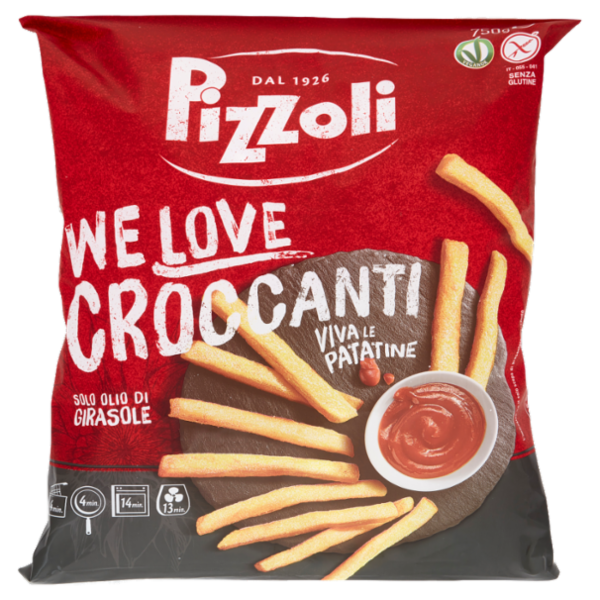 Pizzoli We Love Croccanti 750 g