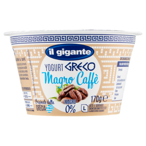 IL GIGANTE Yogurt Greco Magro Caffè 170 g