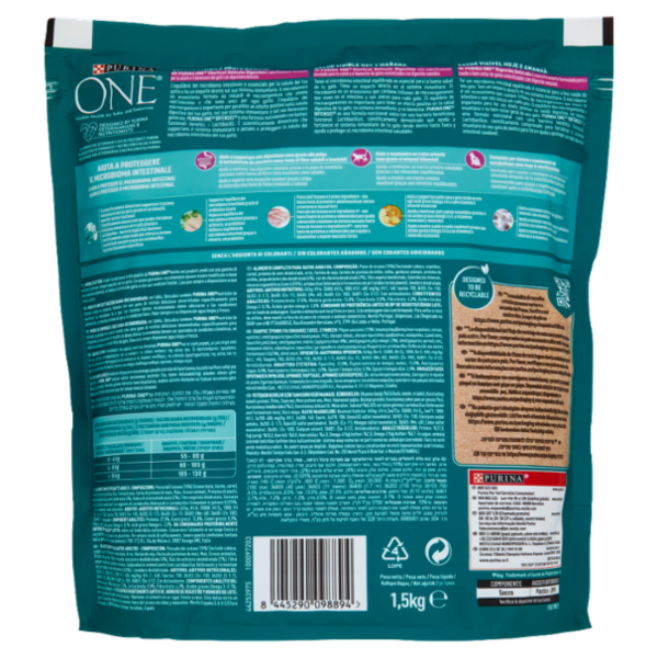 PURINA ONE Bifensis Sterilcat Delicate Pesce dell'Oceano 1,5 kg