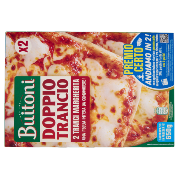 Buitoni Doppio Trancio Margherita 2 Tranci 650 g