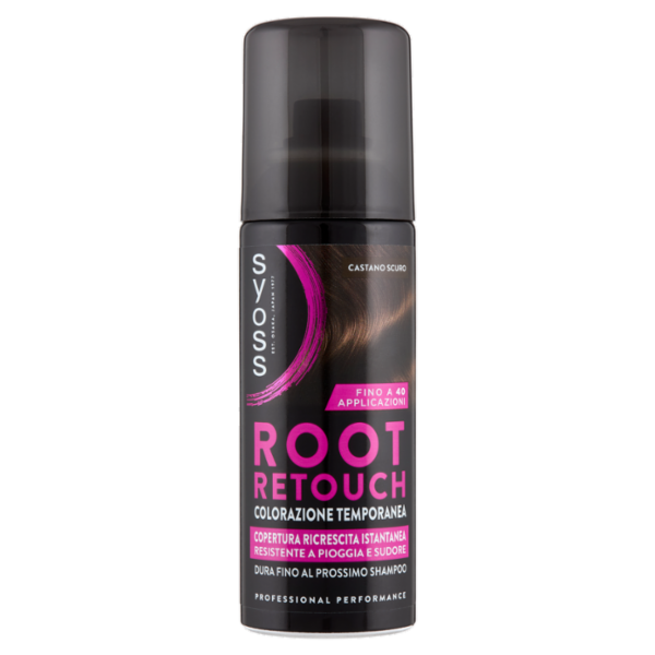 Syoss Root Retouch Colorazione Temporanea Castano Scuro 120 ml