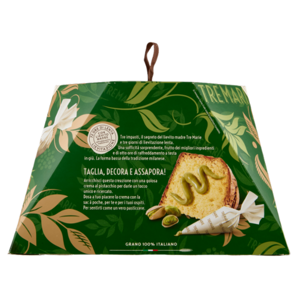 Tre Marie il Panettone con Crema al Pistacchio in Sac à Poche 950 g