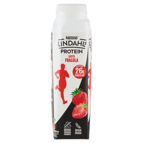 LINDAHLS Protein Drink Fragola 345g