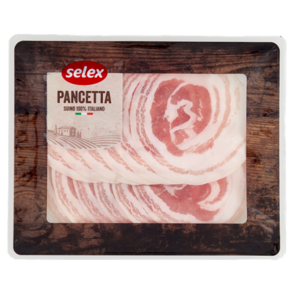 Selex Pancetta Arrotolata a Fette 100 g