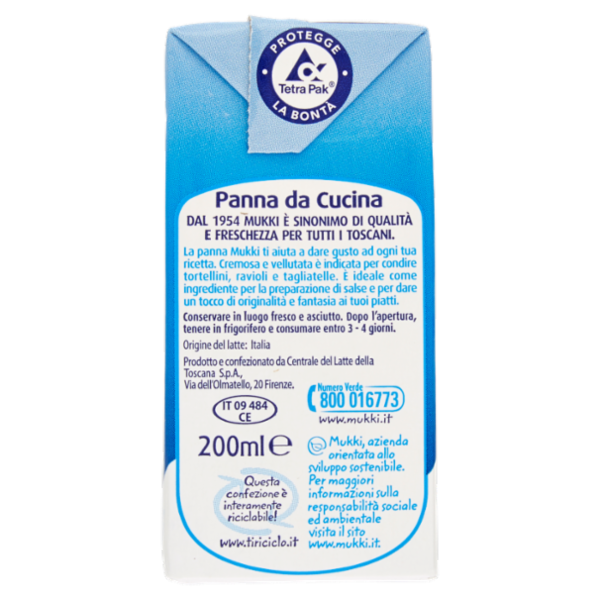 Mukki Panna da Cucina 200 ml