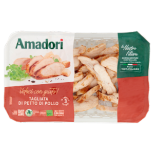 Amadori Tagliata Di Petto Di Pollo 0,280 Kg