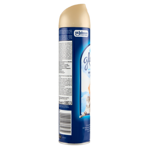 Glade Deodorante per Ambienti Spray Fragranza Refreshing Air™ Combatte odori animali domestici 300ml