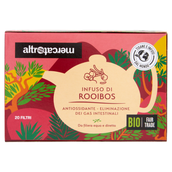 altromercato Bio Infuso di Rooibos 20 Filtri 30 g