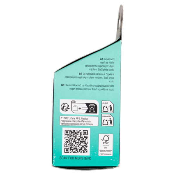 Wilkinson Sword Intuition 2in1 Soap & Shave Sensitive Lame x3