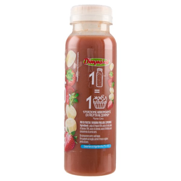 DimmidiSì Frullato fresco Fragola e Banana 250 ml