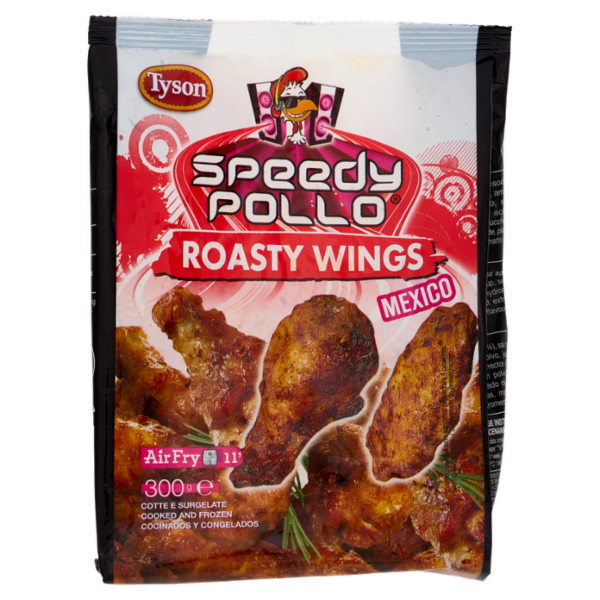 Speedy Pollo Roasty Wings Mexico Cotte e Surgelate 300 g