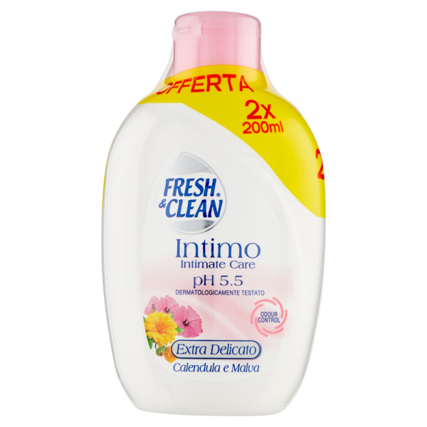 Fresh & Clean Intimo pH 5.5 Extra Delicato 2 x 200 ml