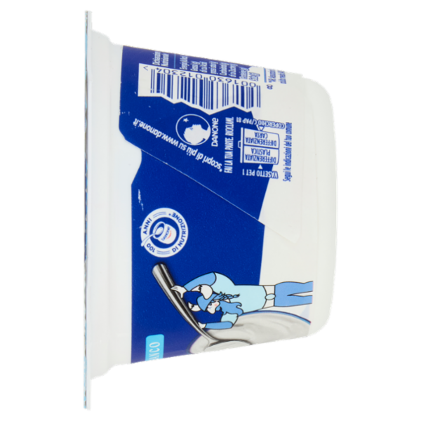 DANONE Skyr, Yogurt ispirato all'Islanda, 0% grassi, Cremoso, Ricco in Proteine, Bianco, 150g