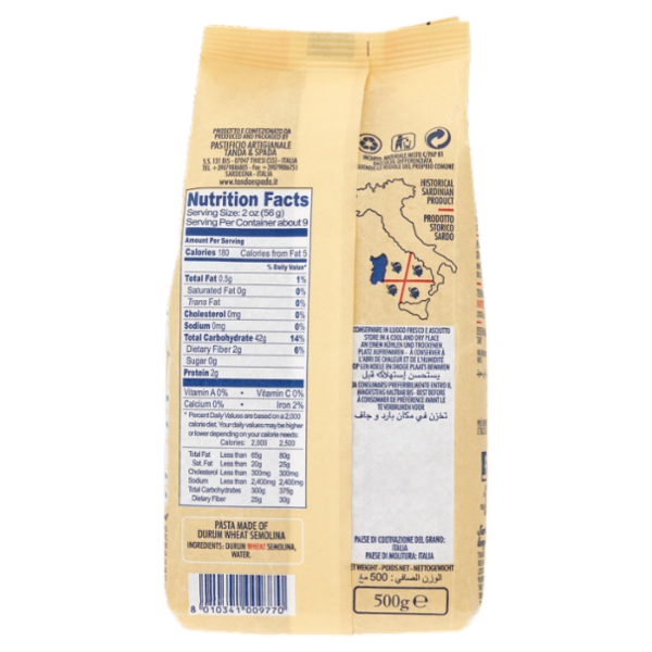 Tanda & Spada Fregula Sarda tostata fine 500 g