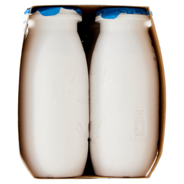 ACTIMEL, Yogurt da Bere con Vit B6 e D per il Sistema Immunitario, Bianco Naturale, 12X100G