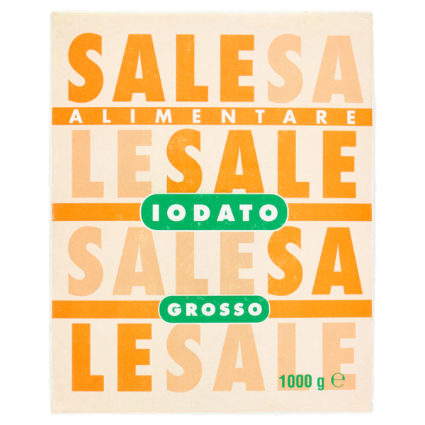 Italkali Sale Alimentare Iodato Grosso 1000 g