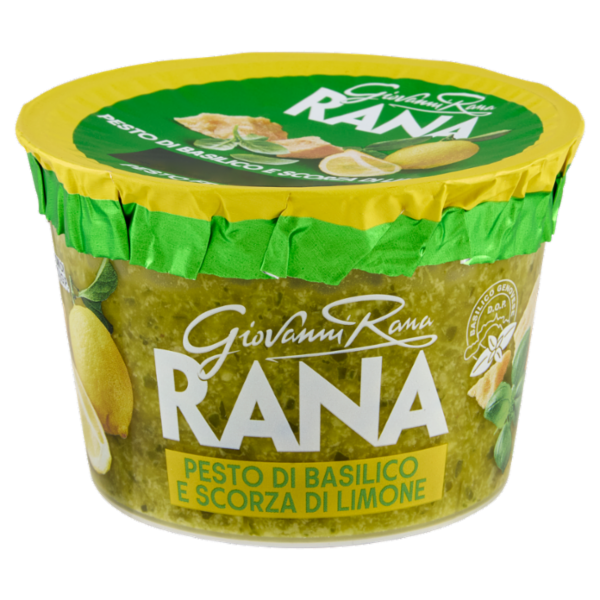 Giovanni Rana Pesto di Basilico e Scorza di Limone Pesto Fresco 130 g