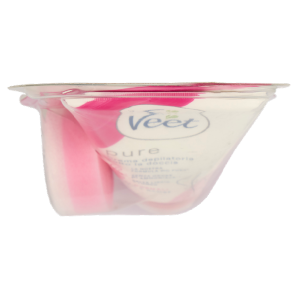 Veet Crema Depilatoria Sotto La Doccia Silk e Fresh Technology Pelli Normali, 150ml