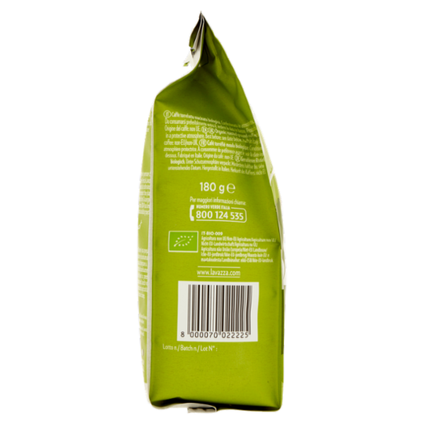 Lavazza iTierra! Bio-Organic For Planet Caffè Macinato 180 g