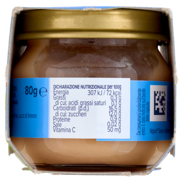 nipiol banana omogeneizzato 2 x 80 g