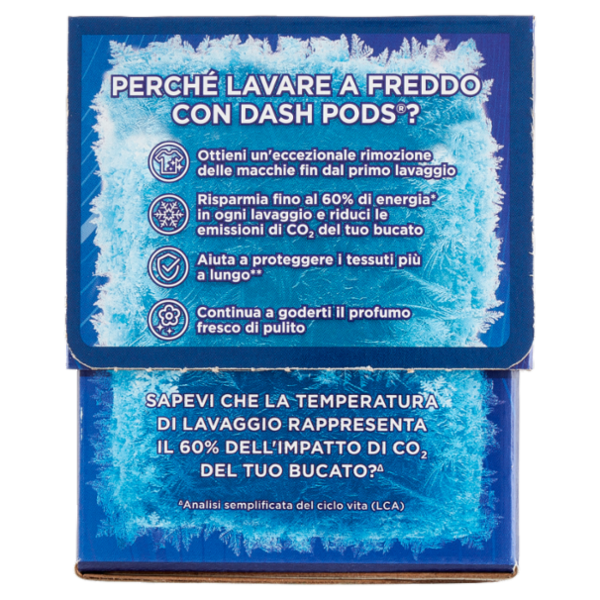 Dash Power Pods Detersivo Lavatrice Capsule, Azione Extra-Igienizzante Colorati, 19 Lavaggi 488,3 g