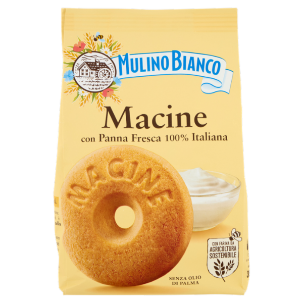 Mulino Bianco Macine Biscotti con Panna Fresca 350g