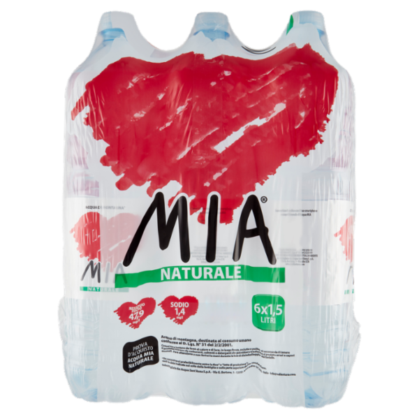 Mia Naturale 6 x 1,5 Litri