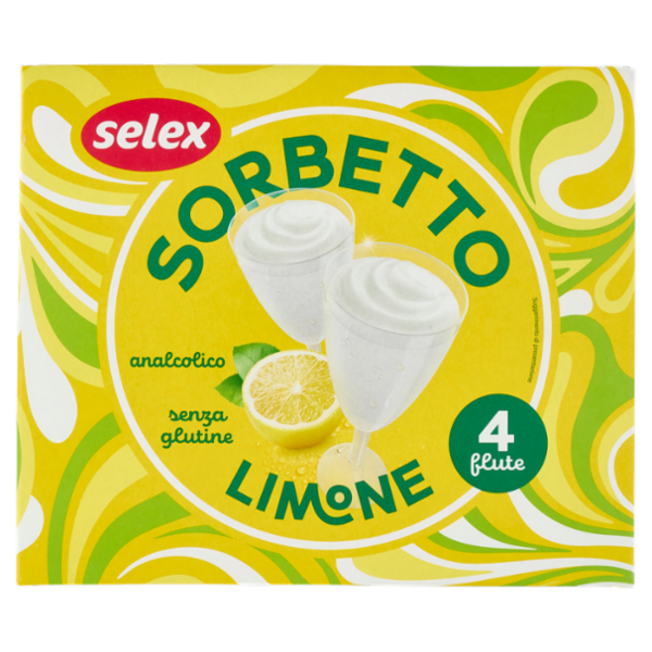 Selex Sorbetto al Limone 4x65 g