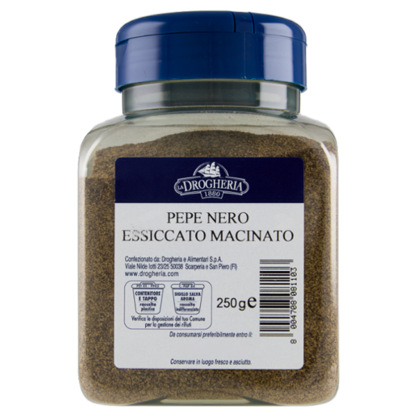 La Drogheria 1880 Pepe Nero Macinato 250 g
