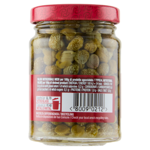 Polli Capperi Sottaceto 100 g