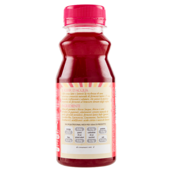 Podere Cittadella Kefir d'Acqua Infuso Energy Guaranà e Ibiscus 250 ml