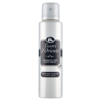 Tesori D'Oriente Aromatic Deo Body Spray 48h Muschio Bianco 150 Ml