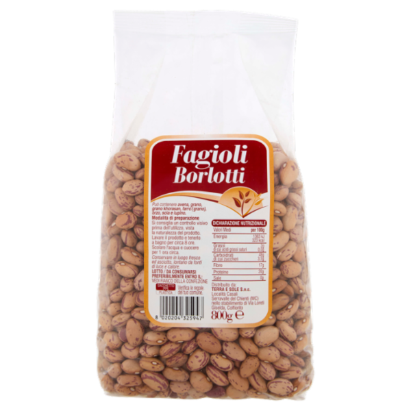 Fagioli Borlotti 800 g