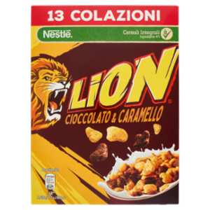 LION Cereali Integrali Con Cioccolato e Caramello 400g