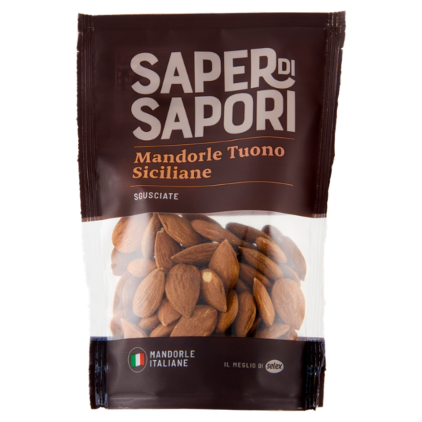 Selex Saper di Sapori Mandorle Tuono Siciliano Sgusciate 100 g