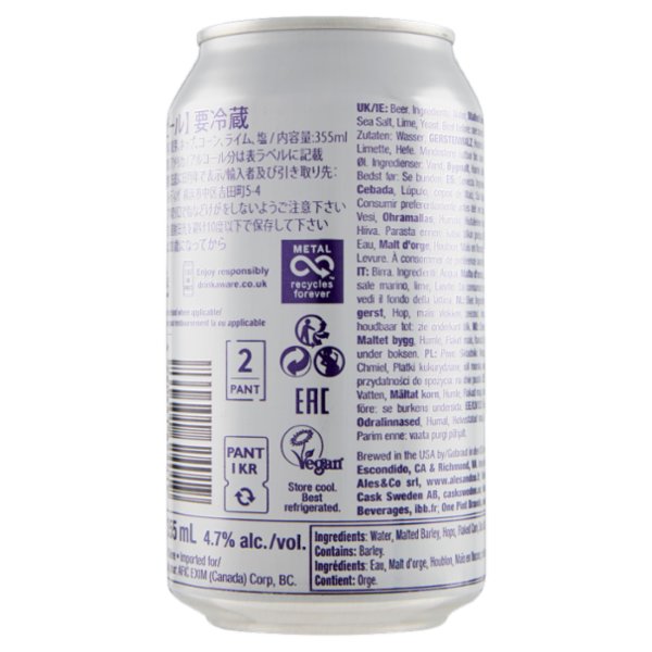 Stone Buenaveza Salt & Lime Lager 355 mL